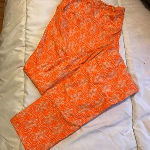Orange LuLaRoe T&C Leggings NWOT